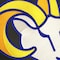 Dreamseat Office Chair 1000 with Los Angeles Rams Secondary Logo XZOC1000-PSNFL20081 - alternate 4